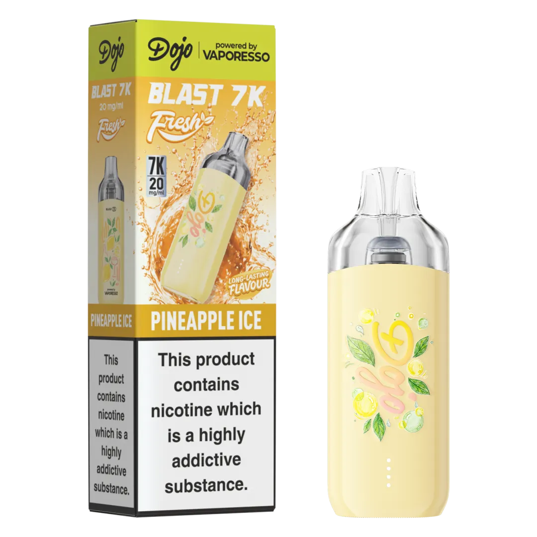 Vaporesso Dojo Blast 7K Fresh Prefilled Pod Kit | Up to 7000 Puffs| only £8.99 | Cheapest Vape Shop in Uk