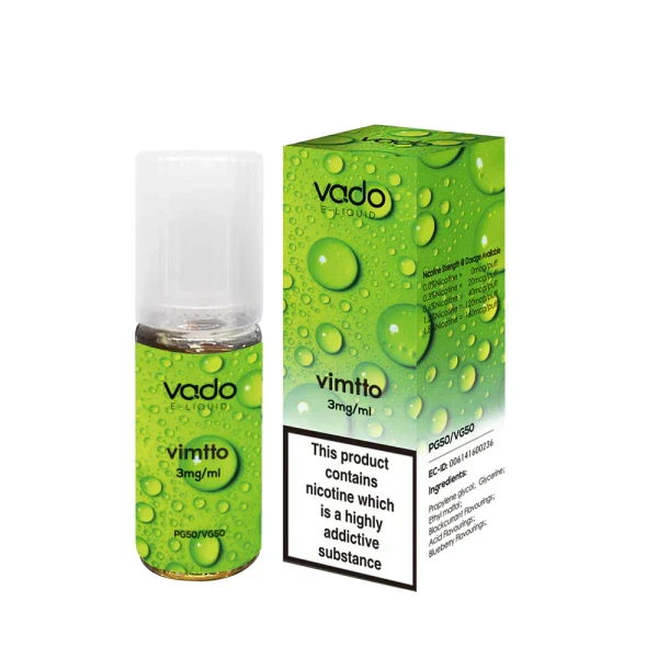 Vado Vape 10ml E-liquids - Pack of 10 | only £19.99 | Cheapest Vape Shop in Uk