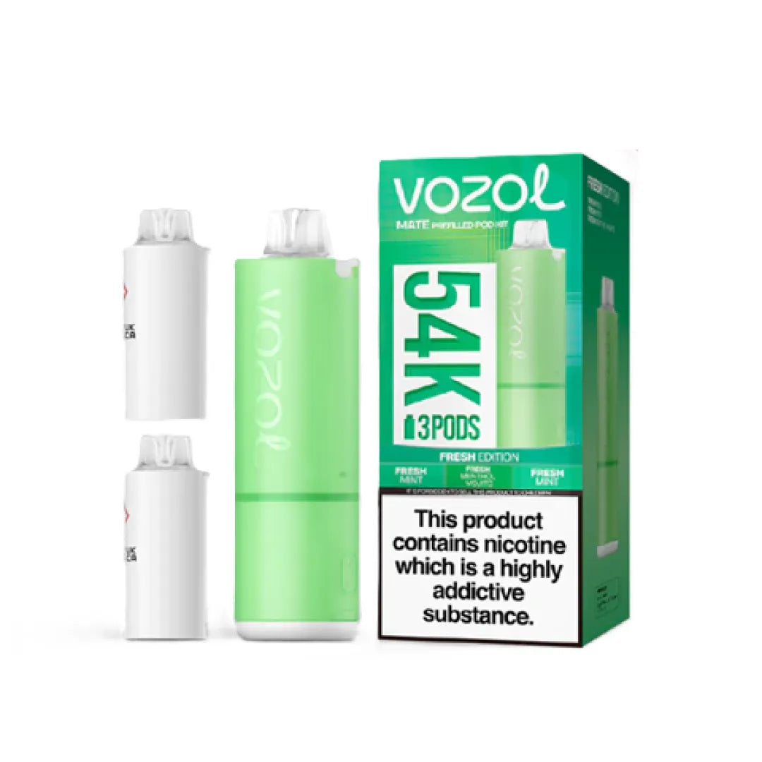 Vozol Mate 54K Puffs Prefilled Pod Kit | Up to 54000 Puffs| only £12.99 | Cheapest Vape Shop in Uk