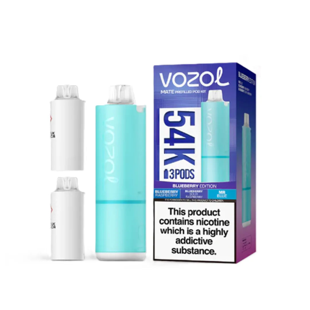 Vozol Mate 54K Puffs Prefilled Pod Kit | Up to 54000 Puffs| only £12.99 | Cheapest Vape Shop in Uk