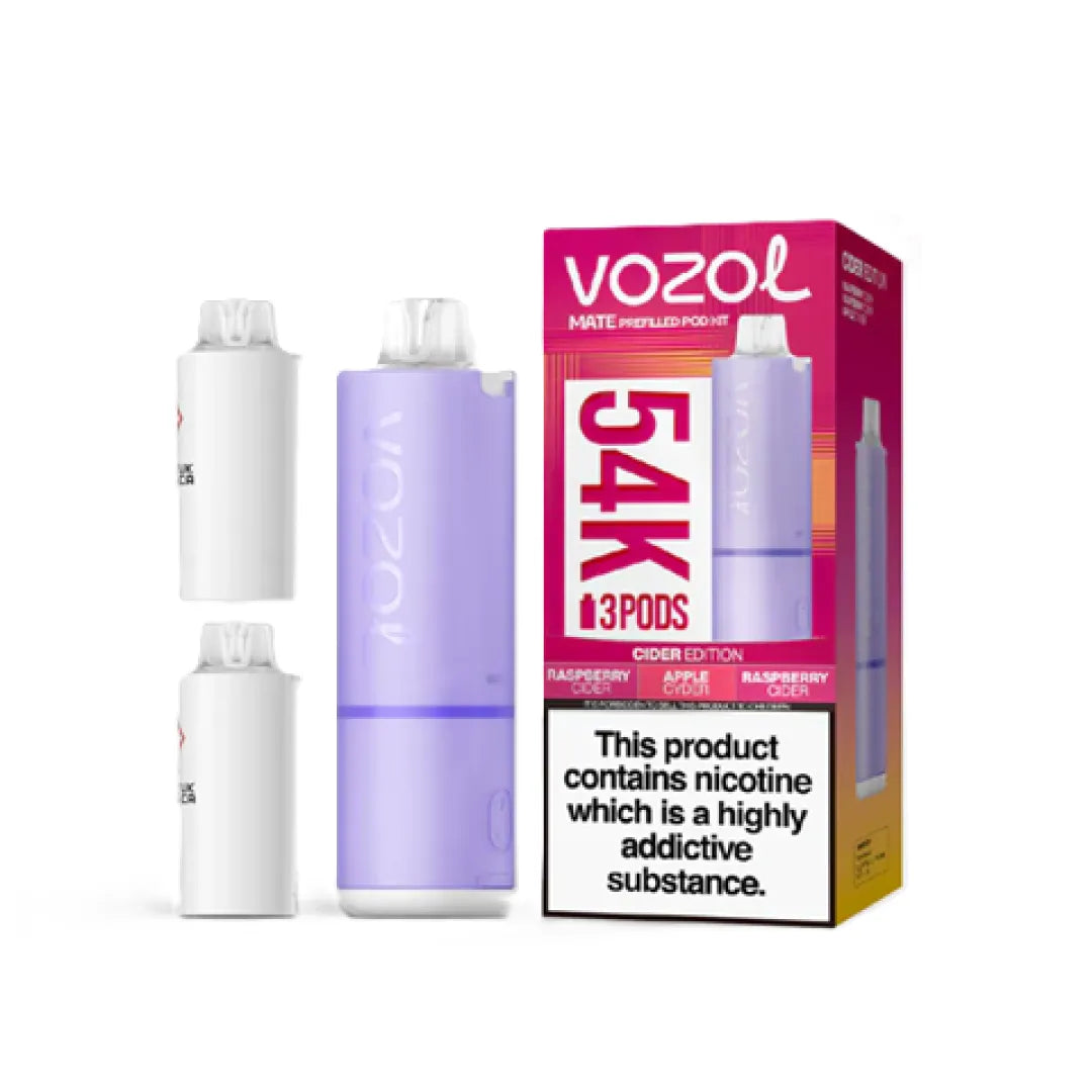 Vozol Mate 54K Puffs Prefilled Pod Kit | Up to 54000 Puffs| only £12.99 | Cheapest Vape Shop in Uk