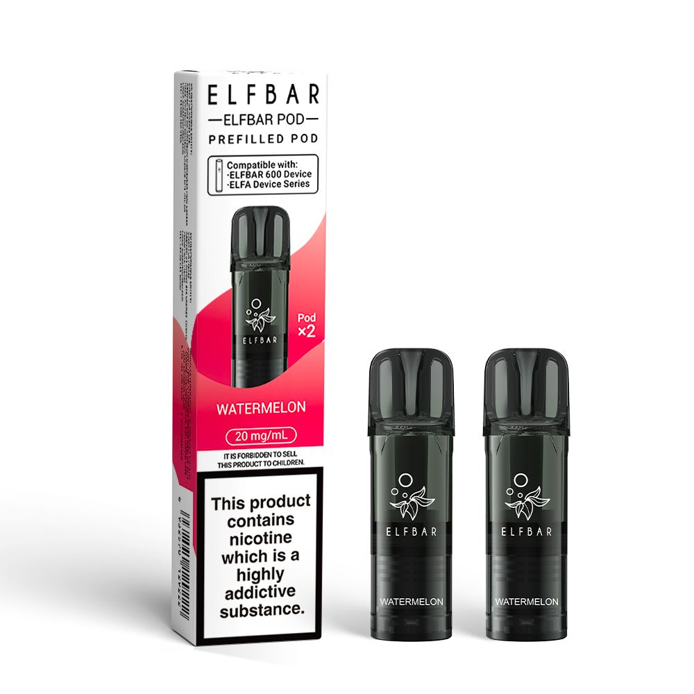 Elf Bar 600 Prefilled Pods (Pack of 2) | only £5.99 | Any 3 For £15