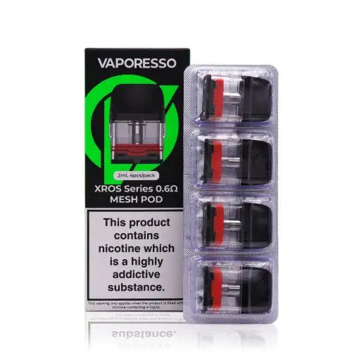 Vaporesso Xros Replacement Pods ( Pack of 4) | only £11.99 | Cheapest Vape Shop in Uk