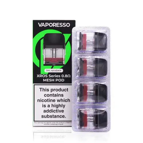 Vaporesso Xros Replacement Pods ( Pack of 4) | only £11.99 | Cheapest Vape Shop in Uk