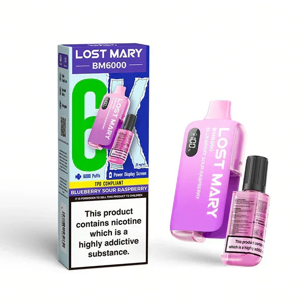 Lost Mary BM6000 Prefilled Pod Vape Kit | only £9.99 | Cheapest Vape Shop in Uk