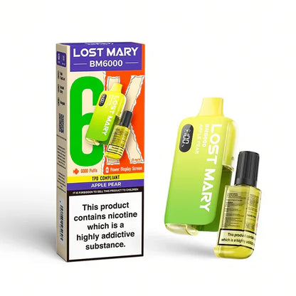 Lost Mary BM6000 Prefilled Vape Box of 10 | only £85 | Cheapest Vape Shop in Uk