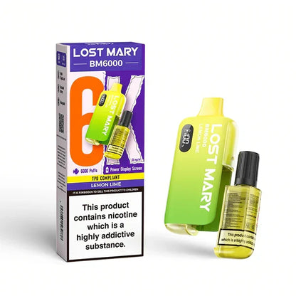 Lost Mary BM6000 Prefilled Vape Box of 10 | only £85 | Cheapest Vape Shop in Uk