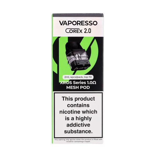 Vaporesso XROS COREX 2.0 Replacement Pods - Pack of 4 | only £9.95 | Cheapest Vape Shop in Uk