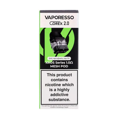 Vaporesso XROS COREX 2.0 Replacement Pods - Pack of 4 | only £9.95 | Cheapest Vape Shop in Uk