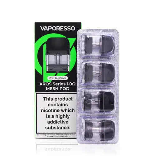 Vaporesso Xros Replacement Pods ( Pack of 4) | only £11.99 | Cheapest Vape Shop in Uk