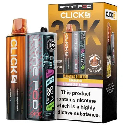 Pyne Pod Click S 30K Prefilled Pod Kit - Box of 10 | only £87.99 | Cheapest Vape Shop in Uk
