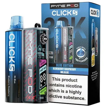 Pyne Pod Click S 30K Prefilled Pod Kit - Box of 10 | only £87.99 | Cheapest Vape Shop in Uk