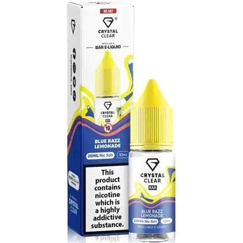 Crystal Clear Nic Salts 10ml | only £3.99 | Cheapest Vape Shop in Uk