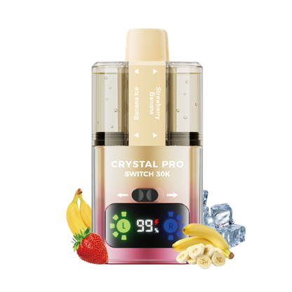 Crystal Pro Switch 30k Prefilled Vape - Box of 5 | only £49.99 | Cheapest Vape Shop in Uk