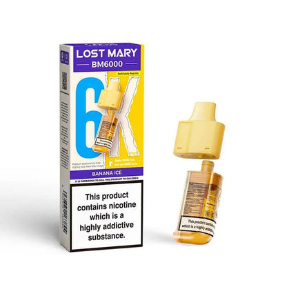 Lost Mary BM6000 Prefilled Vape Pods - Box of 10 | only £52 | Cheapest Vape Shop in Uk