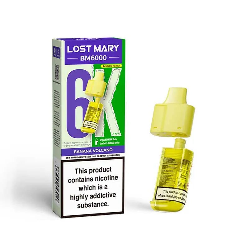 Lost Mary BM6000 Prefilled Vape Pods - Box of 10 | only £52 | Cheapest Vape Shop in Uk