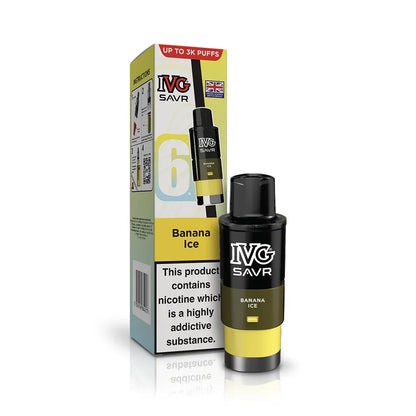 IVG SAVR 3000 Refill Pods - Box Of 5 | only £19.99 | Cheapest Vape Shop in Uk