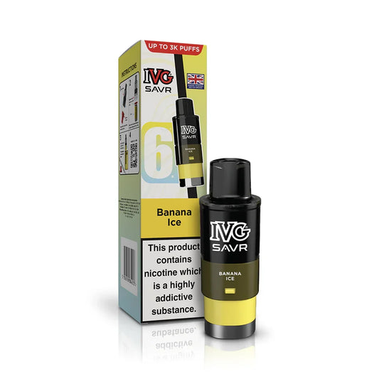 IVG SAVR 3000 Refill Pods - Box Of 5 | only £19.99 | Cheapest Vape Shop in Uk