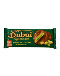 Bergen Dubai Style Pistachio Cream Chocolate Cookies 96g | only £1.99 | Cheapest Vape Shop in Uk