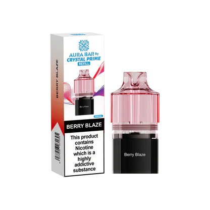 Crystal Prime Aura Bar 10k Replacement Pods - Box of 10 | only £47.25 | Cheapest Vape Shop in Uk