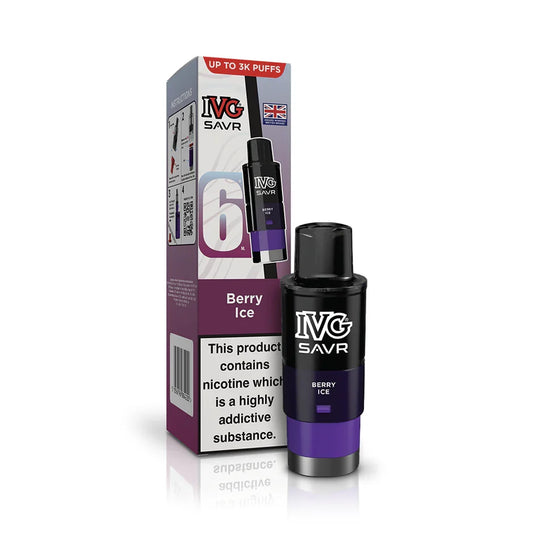 IVG SAVR 3000 Refill Pods - Box Of 5 | only £19.99 | Cheapest Vape Shop in Uk