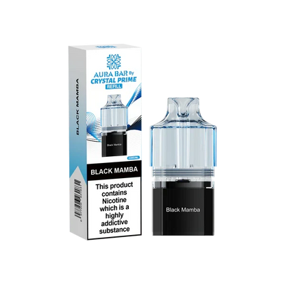Crystal Prime Aura Bar 10k Replacement Pods - Box of 10 | only £47.25 | Cheapest Vape Shop in Uk