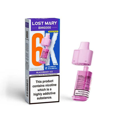 Lost Mary BM6000 Prefilled Vape Pods - Box of 10 | only £52 | Cheapest Vape Shop in Uk