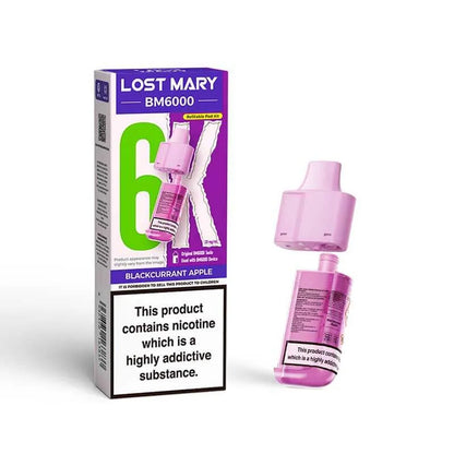 Lost Mary BM6000 Prefilled Vape Pods - Box of 10 | only £52 | Cheapest Vape Shop in Uk
