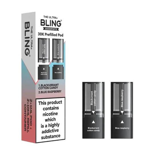 The Bling Ultra Plus 30K Prefilled Pods | only £6.99 | Cheapest Vape Shop in Uk