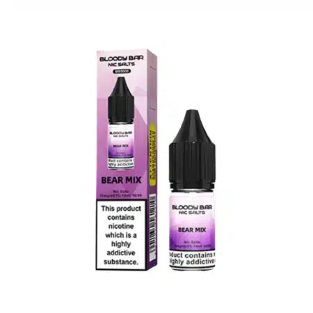 Bloody Bar Salts Nic Salt E-Liquid – All Flavours 10ml (20mg) | only £3.99 | Cheapest Vape Shop in Uk