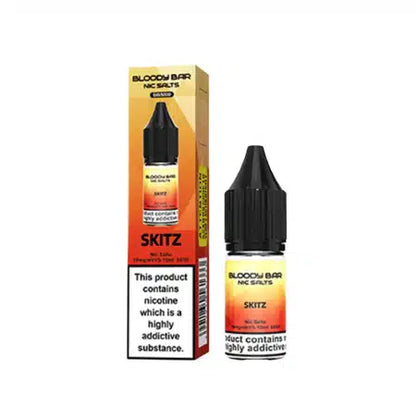 Bloody Bar Salts Nic Salt E-Liquid – All Flavours 10ml (20mg) | only £3.99 | Cheapest Vape Shop in Uk