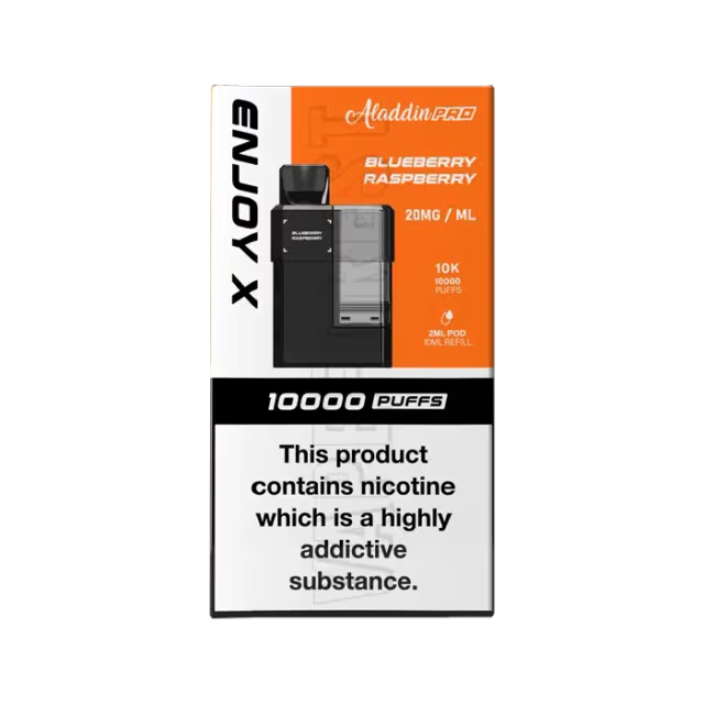 Aladdin Pro Enjoy X 10000 Prefilled Pods - Box of 5 | only £29.99 | Cheapest Vape Shop in Uk