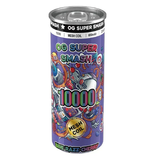 OG Super Smash 10000 Disposable Vape Box of 10 | only £90.99 | Cheapest Vape Shop in Uk