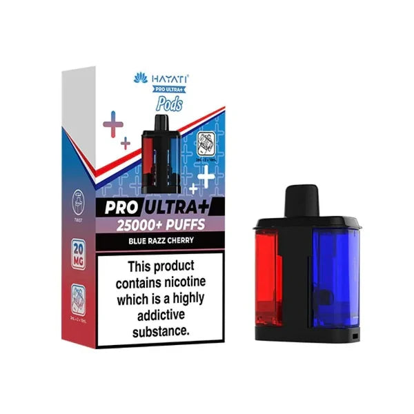 Hayati Pro Ultra Plus 25k Prefilled Pods | Only £7.99 | Any 3 for £20.99 | only £7.99 | Cheapest Vape Shop in Uk
