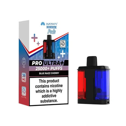 Hayati Pro Ultra Plus 25k Prefilled Pods | Only £7.99 | Any 3 for £20.99 | only £7.99 | Cheapest Vape Shop in Uk
