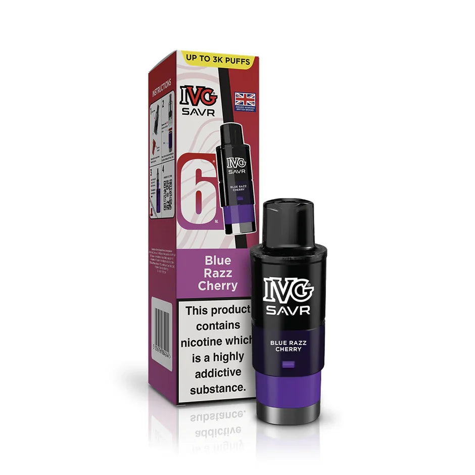IVG SAVR 3000 Refill Pods - Box Of 5 | only £19.99 | Cheapest Vape Shop in Uk