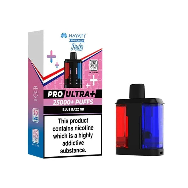 Hayati Pro Ultra Plus 25k Prefilled Pods - Box of 5 | only £39.99 | Cheapest Vape Shop in Uk