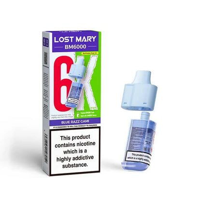 Lost Mary BM6000 Prefilled Vape Pods - Box of 10 | only £52 | Cheapest Vape Shop in Uk