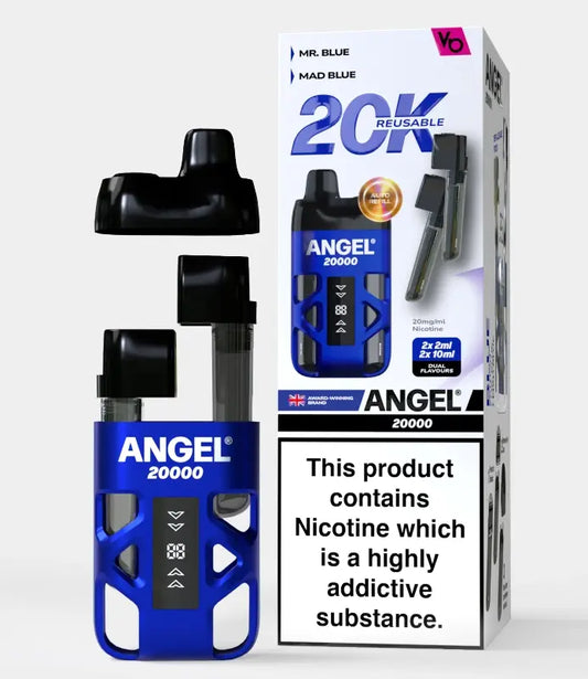 Vapes Bars Angel 20k Prefilled Dual Pod Kit | Only £11.99 | Any 3 For £28 | only £11.99 | Cheapest Vape Shop in Uk