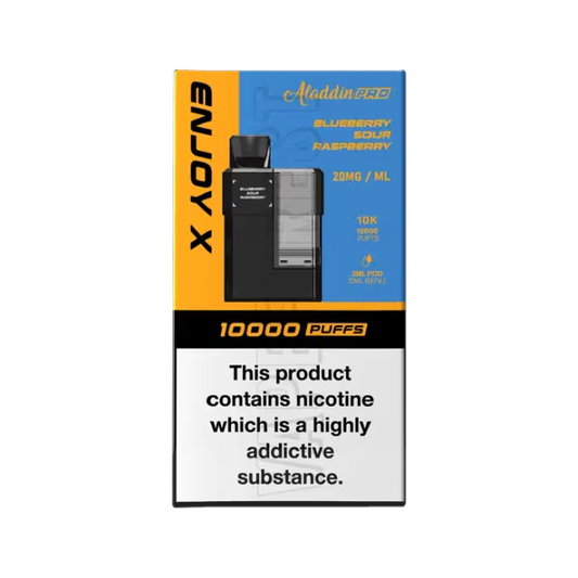 Aladdin Pro Enjoy X 10000 Prefilled Pods - Box of 5 | only £29.99 | Cheapest Vape Shop in Uk