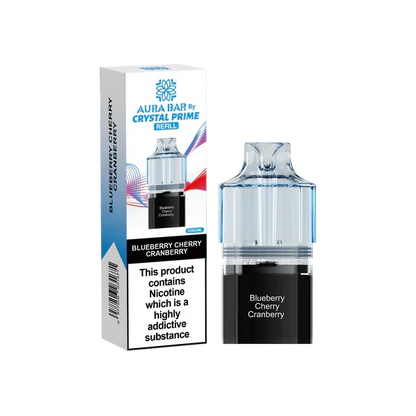 Crystal Prime Aura Bar 10k Replacement Pods - Box of 10 | only £47.25 | Cheapest Vape Shop in Uk