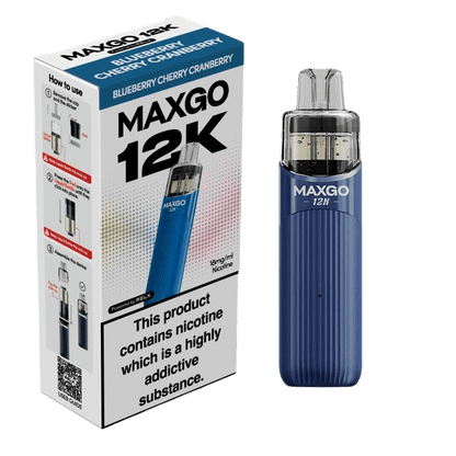 RELX MAXGO 12k Pre-Filled Pod Kit TPD Compliant - Pack Of 3 | only £25.99 | Cheapest Vape Shop in Uk