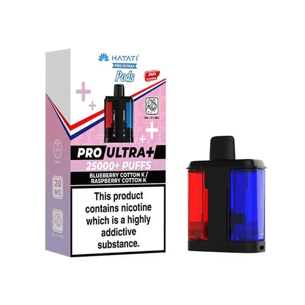 Hayati Pro Ultra Plus 25k Prefilled Pods | Only £7.99 | Any 3 for £20.99 | only £7.99 | Cheapest Vape Shop in Uk