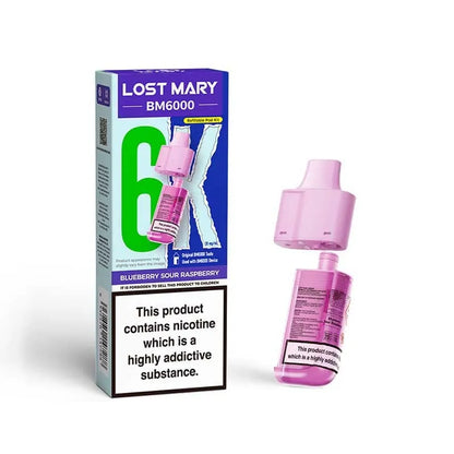 Lost Mary BM6000 Prefilled Vape Pods - Box of 10 | only £52 | Cheapest Vape Shop in Uk