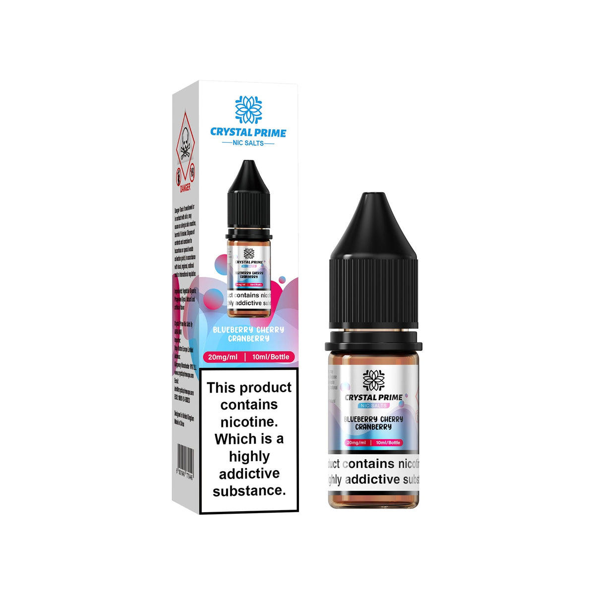 Crystal Prime 7000 Nic Salts 10ml Box of 10 | only £22.99 | Cheapest Vape Shop in Uk