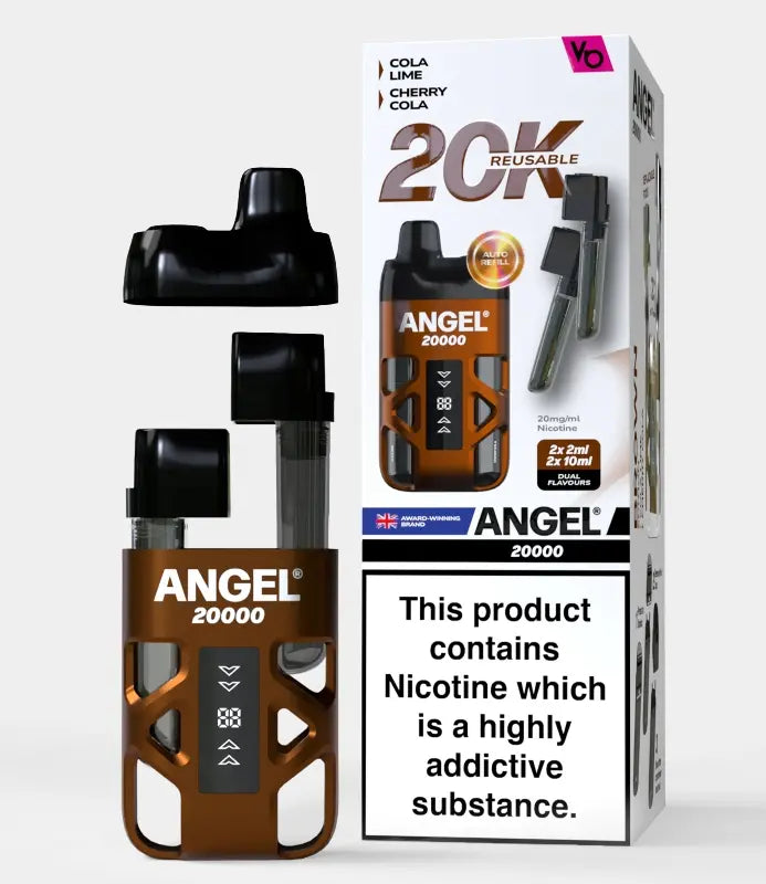 Vapes Bars Angel 20k Prefilled Dual Pod Kit - Box Of 5 | only £69.99 | Cheapest Vape Shop in Uk