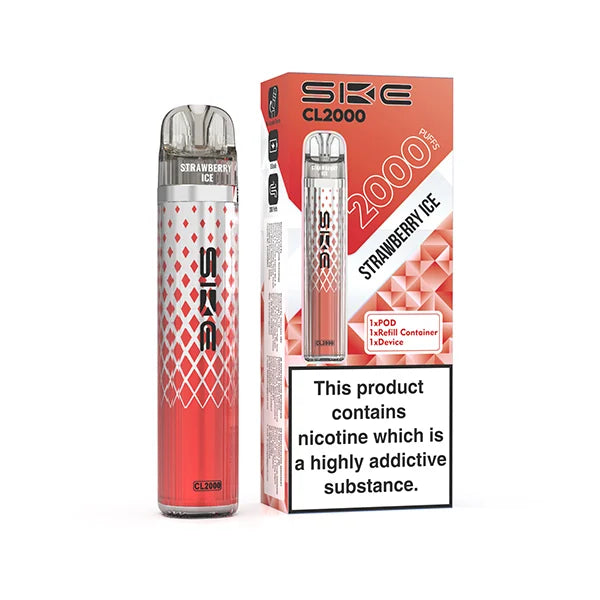 SKE CL2000 Prefilled Pod Kit | only £6.99 | Cheapest Vape Shop in Uk