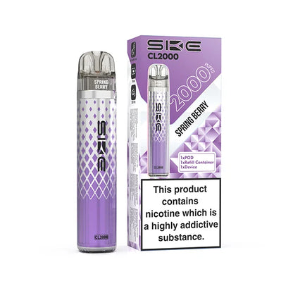 SKE CL2000 Prefilled Pod Kit | only £6.99 | Cheapest Vape Shop in Uk