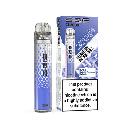 SKE CL2000 Prefilled Pod Kit | only £6.99 | Cheapest Vape Shop in Uk