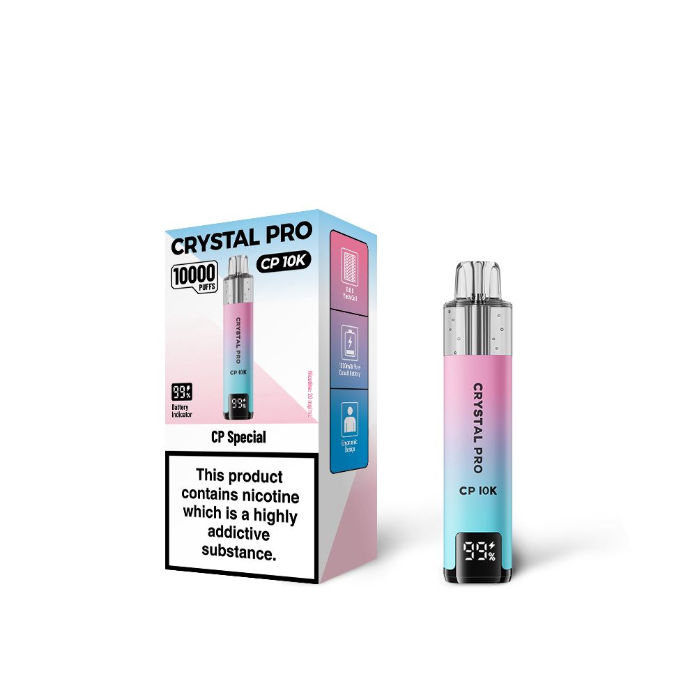 Crystal Pro 10000 (CP10K) Prefilled Kit | only £8.99 |3 for £23| Cheapest Vape Shop in Uk